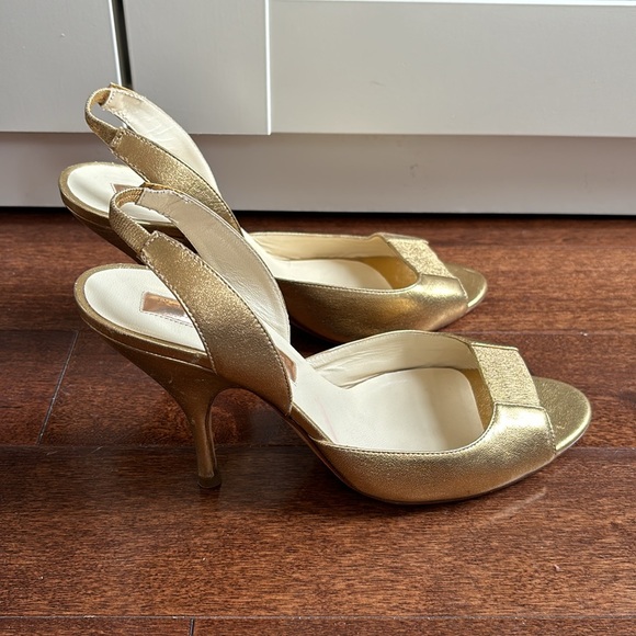 Rupert Sanderson gold heels - Picture 3 of 4